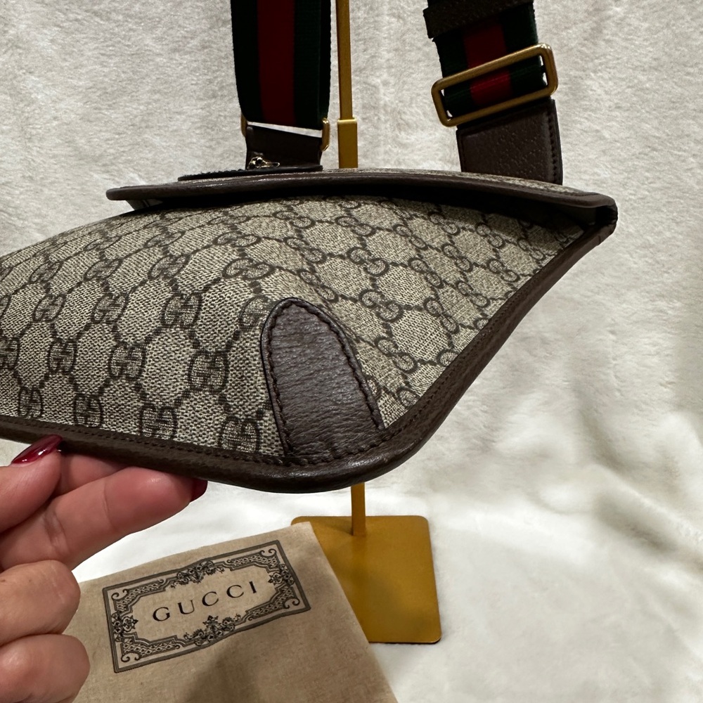 Gucci Neo Vintage Envelope Messenger GG Coated Canvas Medium   Authentic - Picture 8 of 14